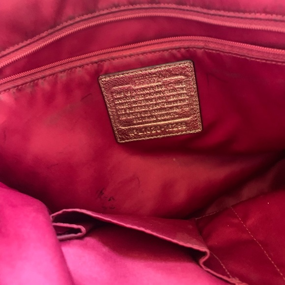 Coach Bag (authentic) *rare* GOLD color - Picture 12 of 13